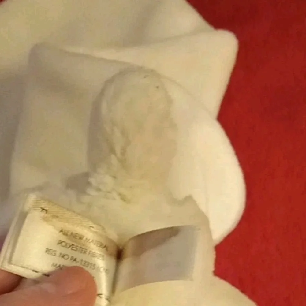 Jellycat Bashful Lamb Soother Cream White Sheep Plush Baby Security Blanket 13in